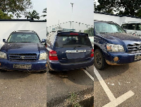 The Toyota Highlander vehicle was used in the Adabraka gold robbery in 2024