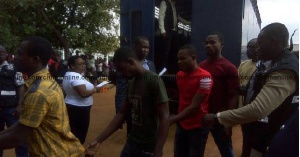 Freed Major Mahama Suspects