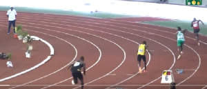 Watch how Ghana's 4x100 Men's relay team defeated Nigeria to win race at CAA Championship