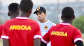 Pedro Goncalves, the head coach of Angola