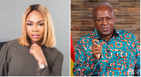 Shatta Michy and President Mahama