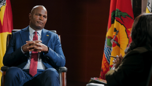 Mozambican President Daniel Chapo