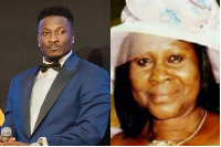 Asamoah Gyan's mother died in 2012