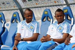 Andre and Jordan Ayew played together at Marseille