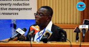 Senior Research Fellow at IDEG, Dr. Kwesi Jonah