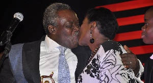 Joke Silva and husband Olu Jacobs