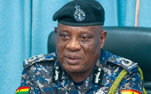 A photo of the Inspector General of Police, Christian Tetteh Yohono