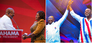 John Mahama, Naana Jane, Bawumia and NAPO are the leading faces in the NDC and NPP