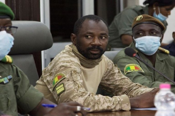 Members of the Malian military government [File: Annie Risemberg/AFP]