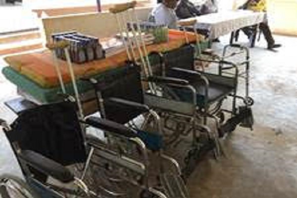 Proactive Ghana donates wheelchair to the International Health Care Centre
