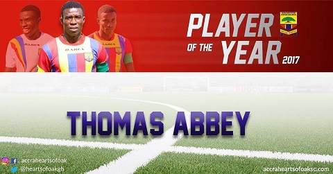 Thomas Abbey led the Accra based club to a good campaign before leaving