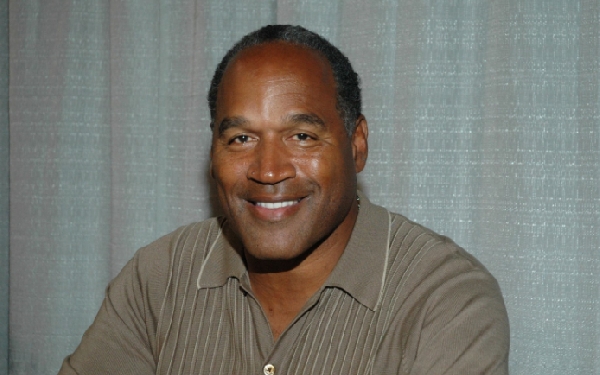 Former American footballer OJ Simpson