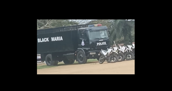 The Black Maria has already made appearance in Akwatia ahead of Tuesday's by-election