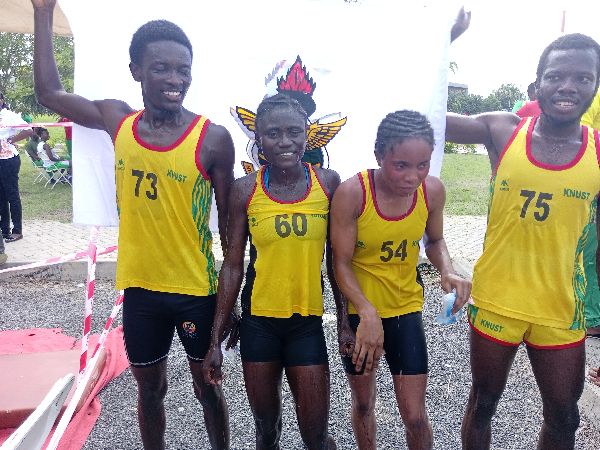 A photo of some of the athletes