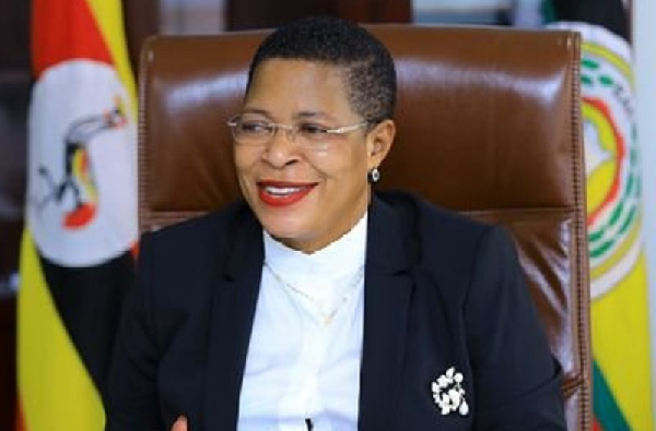 Anita Among, the Ugandan Speaker of Parliament
