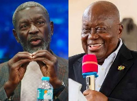 Kofi Amoabeng (L) said Akufo-Addo's government targeted him