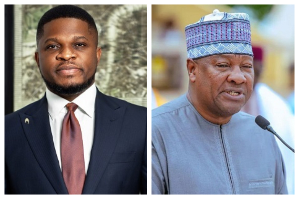 Sammy Gyamfi and President John Dramani Mahama