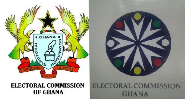 The old EC logo (left) and new logo (right)