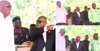 Akufo-Addo was angry that the chief did not stand for the National Anthem
