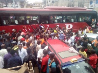 Staff of VIP Transport Services and the drivers have blocked STC buses