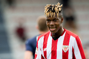 Athletic Bilbao and Spain-born Ghanaian star Nico Williams