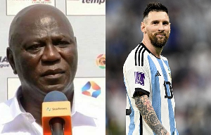 Aboubakar Ouattara And Lionel Messi 