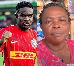 How 'academically poor' Ernest Nuamah became a national football star - Mother narrates