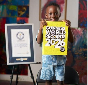 Ace Liam Nana Sam Ankrah is Ghana’s youngest achiever ever recorded in the Guinness World Records