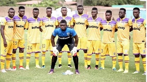 Some players of Medeama Sporting Club