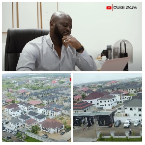 Thomas Ayisah is now the owner of a real estate business in Ghana