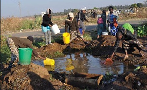 Access to clean water in Kaleo-bile, a farming community in the Wa East District is a challenge