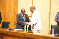 President Mahama will hand over power to Nana Akufo-Addo on January 7th