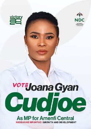 MP hopeful for Amenfi Central Constituency, Joana Gyan-Cudjoe