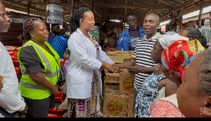 The donation forms part of the MP's ongoing humanitarian efforts