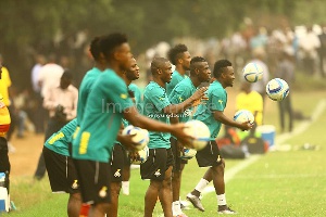 Black Stars Training2