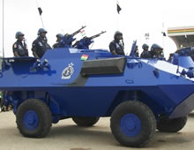 Police Armoured Car