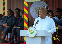 John Dramani Mahama is the President of Ghana