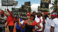 Customers  of Menzgold have staged street protests to force the hand of government in their plight
