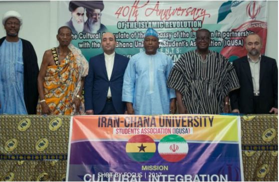 Dr. Ziblim Iddi [third from right] with other dignitaries present at the event