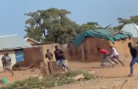 Screen shot of the incident