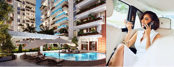 This is what The Address serviced apartments looks like