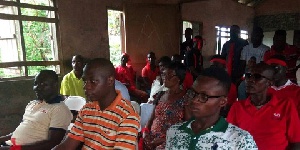 Some aggrieved youth of Anlo in the Keta Municipality of the Volta region