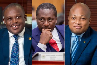Samuel Nartey George, Alexander Kwamina Afenyo-Markin and  Samuel Okudzeto Ablakwa