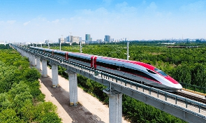 Bullet trains designed to travel for Jakarta-Bandung High-Speed Railway