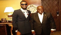 D-Banj and President Akufo-Addo