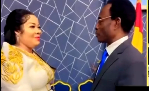 Nana Agradaa and Apostle Opoku Anyinah