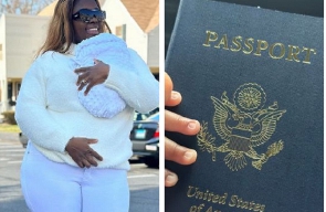 Tracey Boakye flaunted her son's American passport online