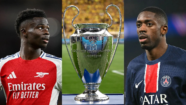 Arsenal plays PSG in the UCL final