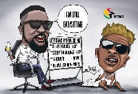 Sarkodie and Shatta Wale featured by Tillapia