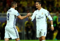 Benzema and Cristian Ronaldo are former teammates